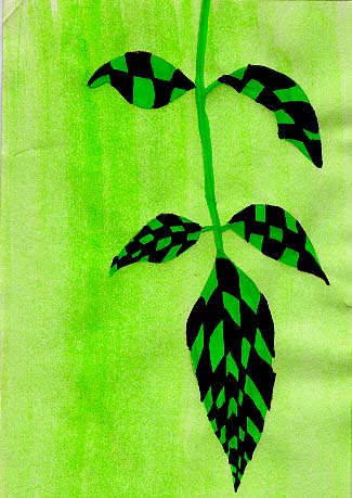 cubist leaves